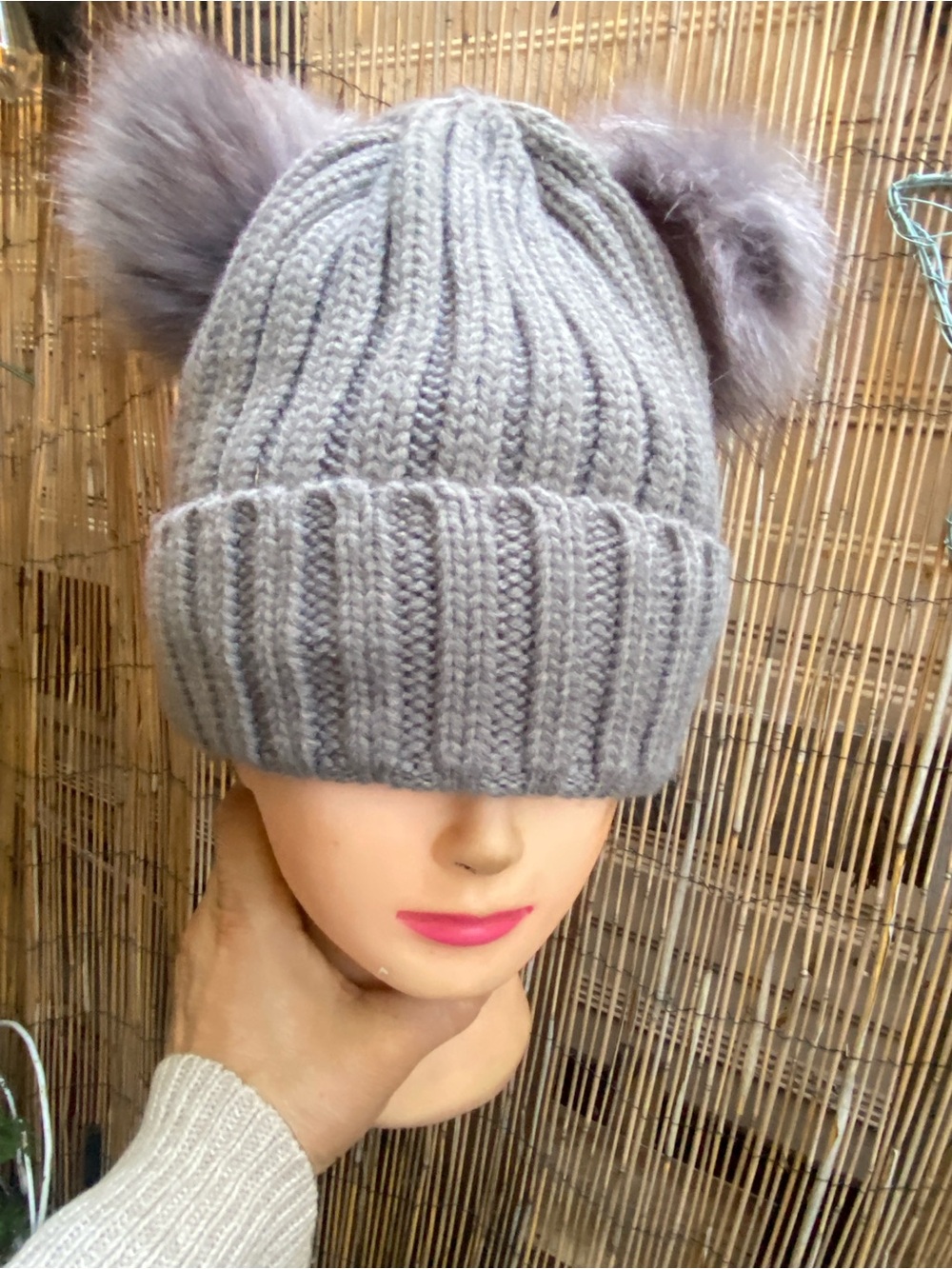 Beenie with ears